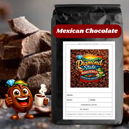 Mexican Chocolate Flavored Fresh Roasted Coffee Blend