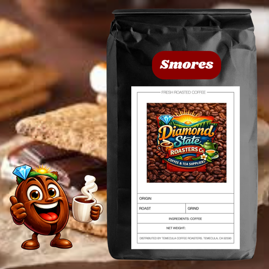 Special Blended Smores Flavored Fresh Roasted Coffee