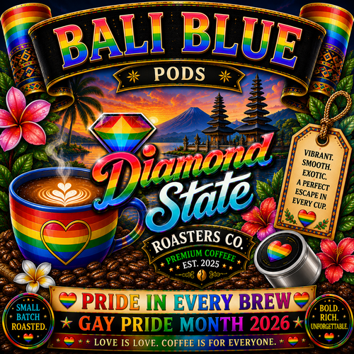 12 Pack Single Origin Bali Coffee Pods Pride Edition