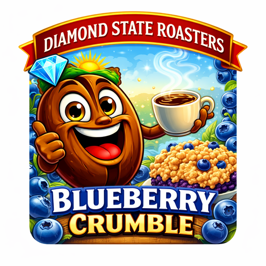 Blueberry Crumble Flavored Coffee, Single-Serve Pods, 12pk, Medium Roast