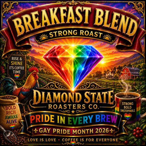 Strong Roast Breakfast Blend Coffee Pride Edition