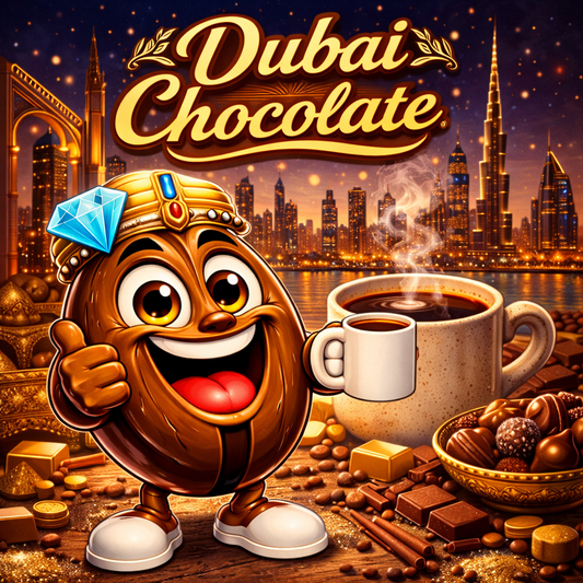 Dubai Chocolate Flavored Coffee Fresh Roast Blend