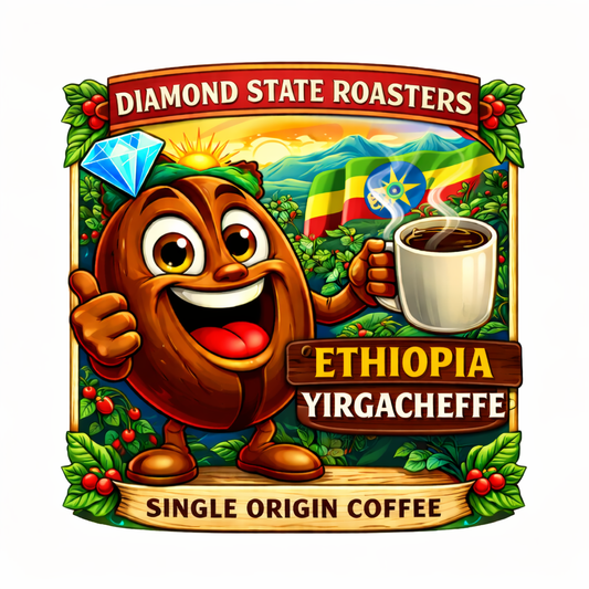 Single Origin Ethiopia Yirgacheffe Coffee Pods, 12pk