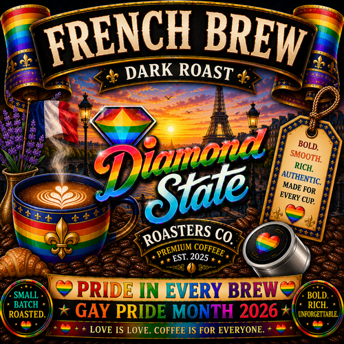 Dark French Roast Coffee Pride Edition