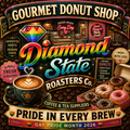 Gourmet Donut Shop Coffee Pride Edition