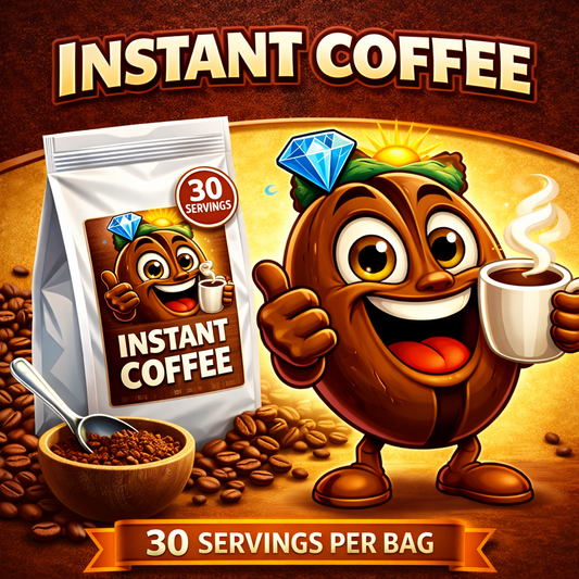 Custom Blended Fresh Roasted Instant Coffee