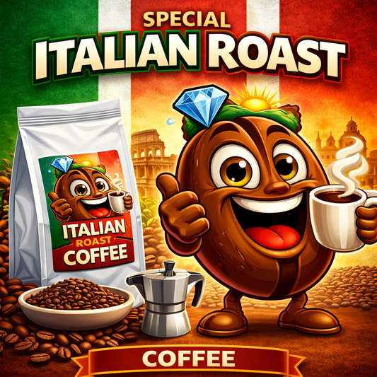 Fresh Roasted Italian Roast Coffee Blend