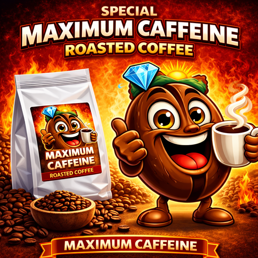 Maximum Caffeine Fresh Roasted Blended Coffee