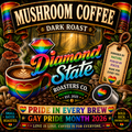 Coffee with Mushrooms Dark Roast Pride Edition