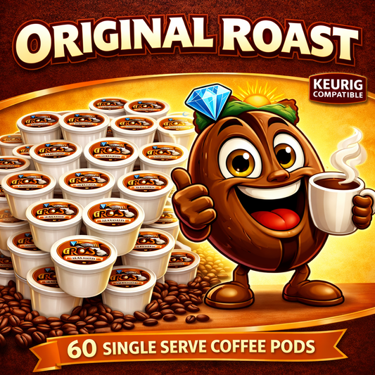 60 Pack Single Serve Original Roast Coffee Pods
