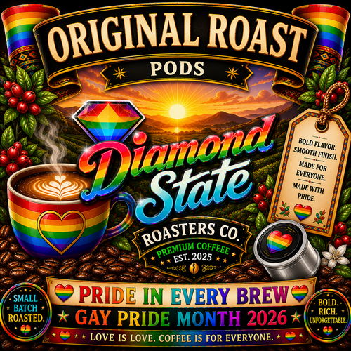 12 Pack Original Roast Coffee Pods Pride Edition