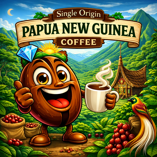 Papua New Guinea Single Origin Freshly Roasted Coffee