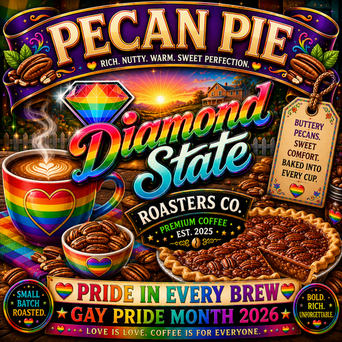 Pecan Pie Flavored Coffee Pride Edition