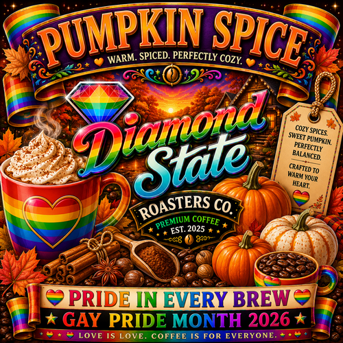 Pumpkin Spice Flavored Coffee Pride Edition