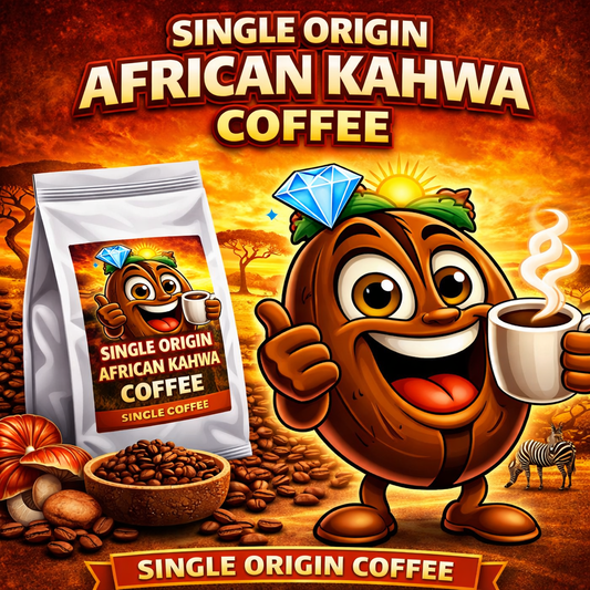 Single Origin African Kahawa Blended Fresh Roasted Coffee