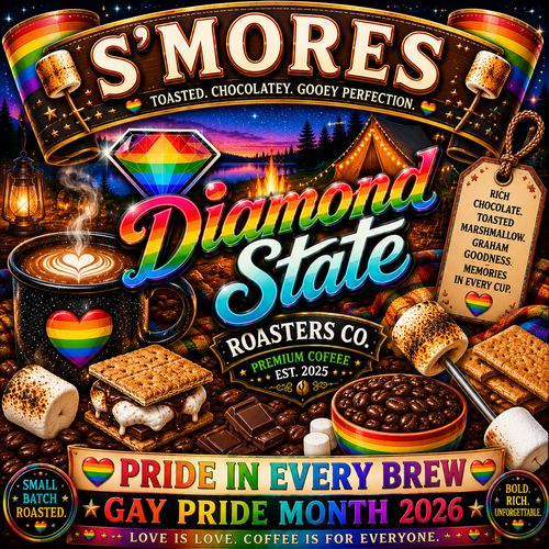 Smores Flavored Coffee Pride Edition