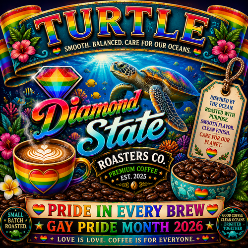 Turtle Flavored Coffee Pride Edition